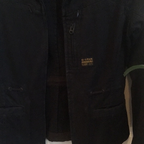 G-STAR ORIGINALS RAW DENIM BLACK LADIES JACKET - Size Small - Picture 4 of 17